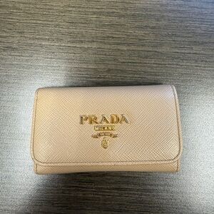 Prada Leather 6-Key Holder Wallet